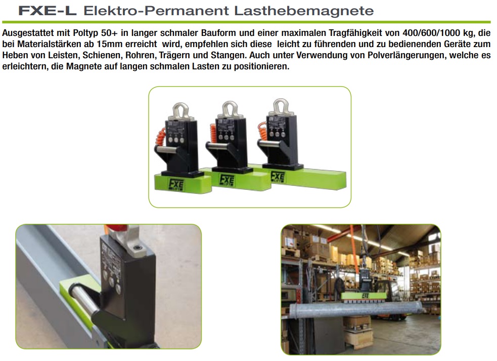 FXE-L Elektro-Lastmagnete