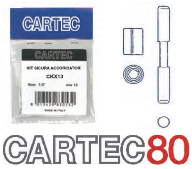 Ersatz-Bolzenset für Kettenverbinder GK8 Modell "CARTEC"